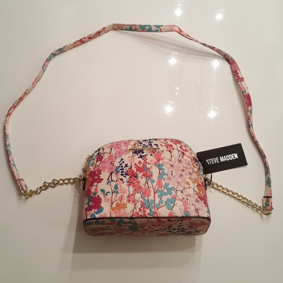 steve madden floral crossbody
